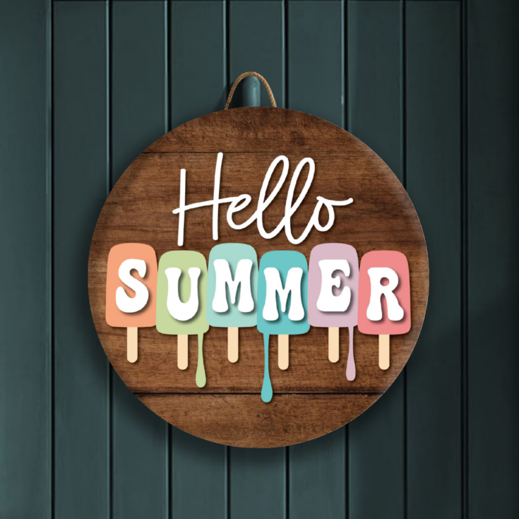 Image for Popsicle Door Hanger